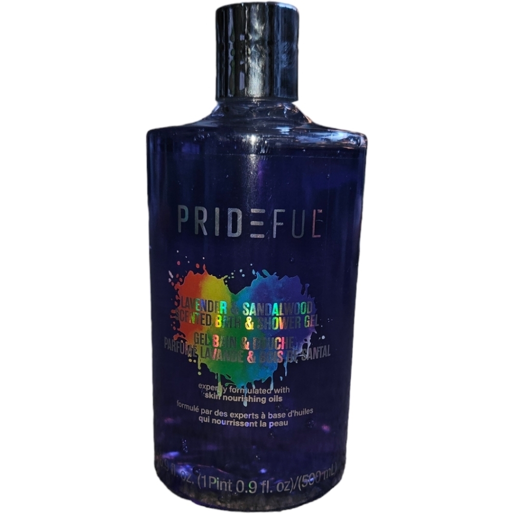 Prideful Lavender & Sandalwood Scented Bath & Shower Gel